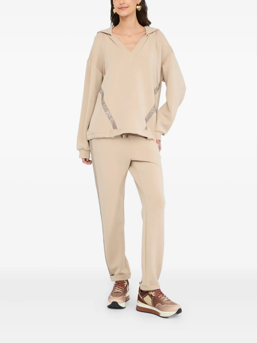 LIU JO Scuba jogging bottoms | Knitted Trousers | Image 2