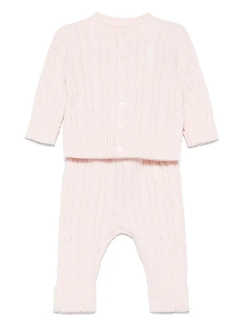 POLO RALPH LAUREN KIDS Set con pantaloni in cotone