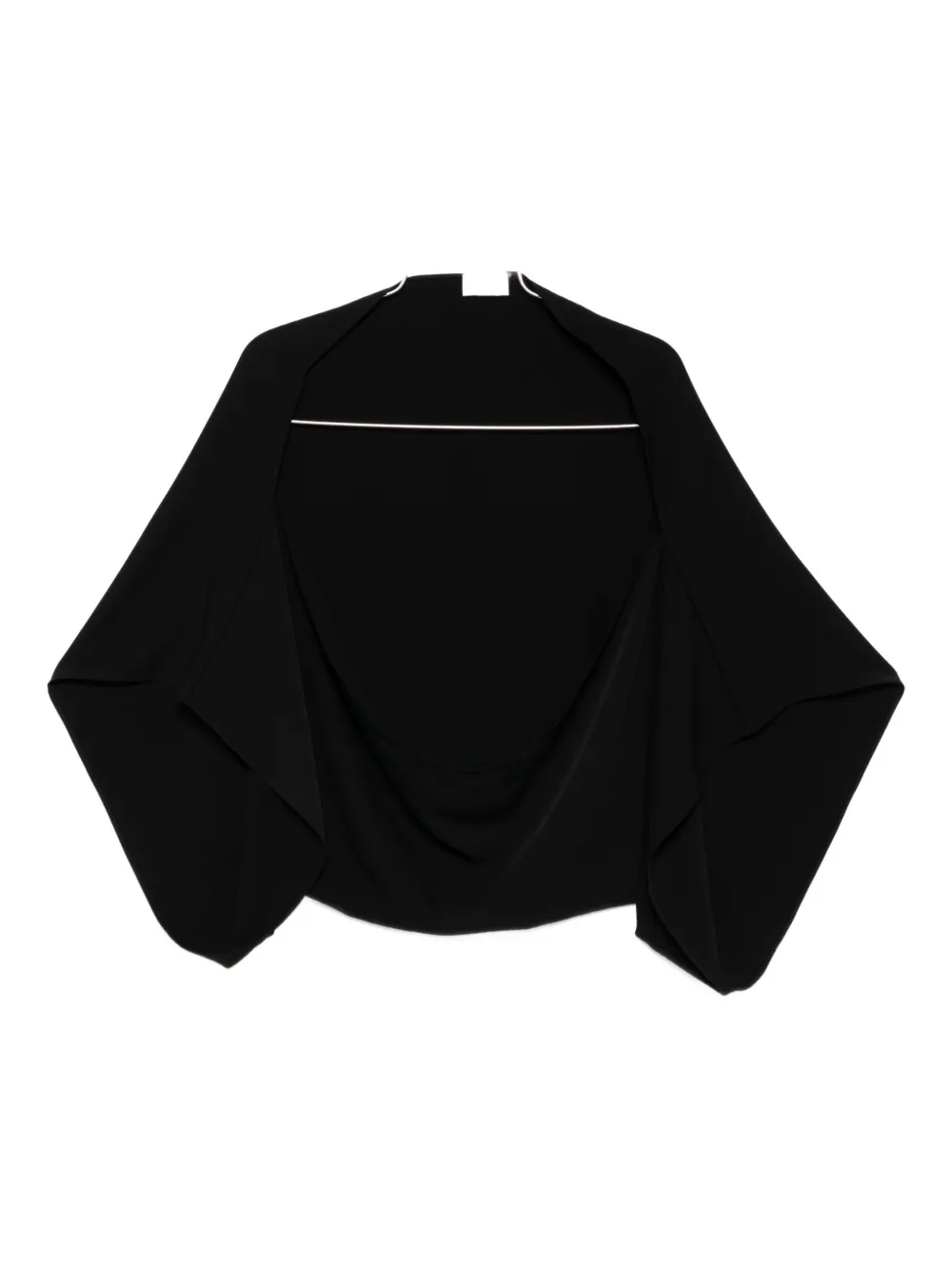 P.A.R.O.S.H. draped-sleeve jacket - ブラック P.A.R.O.S.H. draped-sleeve jacket - ブラック