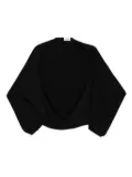 P.A.R.O.S.H. draped-sleeve jacket - Black