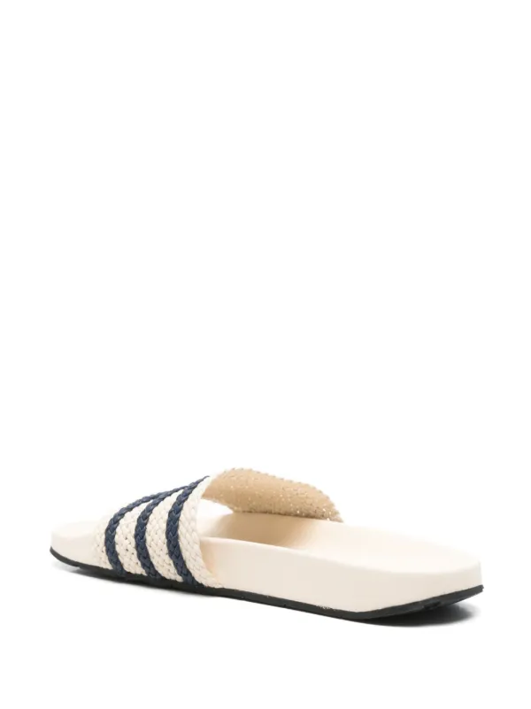 月末特価 定価9.1万 未使用品 23SS WALES BONNER サンダル Adidas x Wales Bonner Adilette サンダル | ホワイト | FARFETCH JP