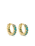 Ryenn's Eyes apatite huggie-hoop earrings - Gold