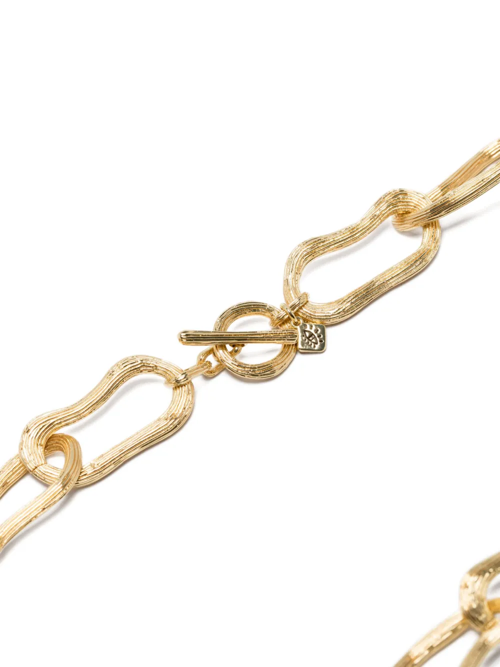 Ryenn's Eyes X Quentin Jones 14k Gold Plated Brass Chain-link Necklace