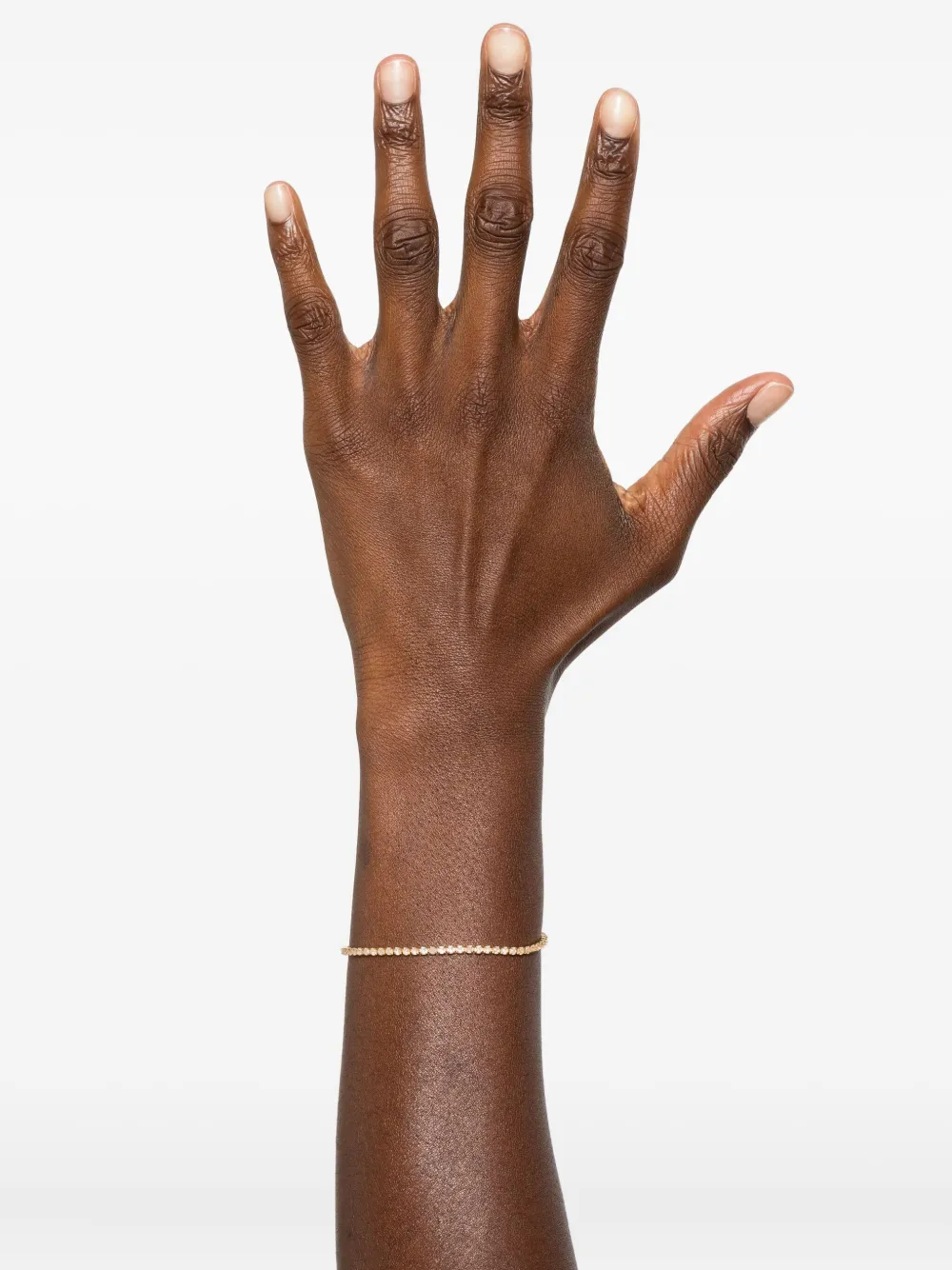 Ryenn's Eyes rose-quartz tennis bracelet - Goud