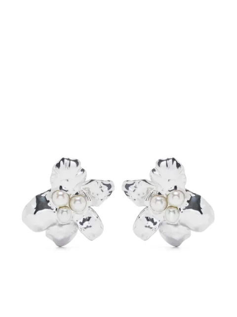 Ryenn's Eyes x Quentin Jones Sculpted Flower earrings