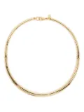 Ryenn's Eyes sculpted collar necklace - Gold