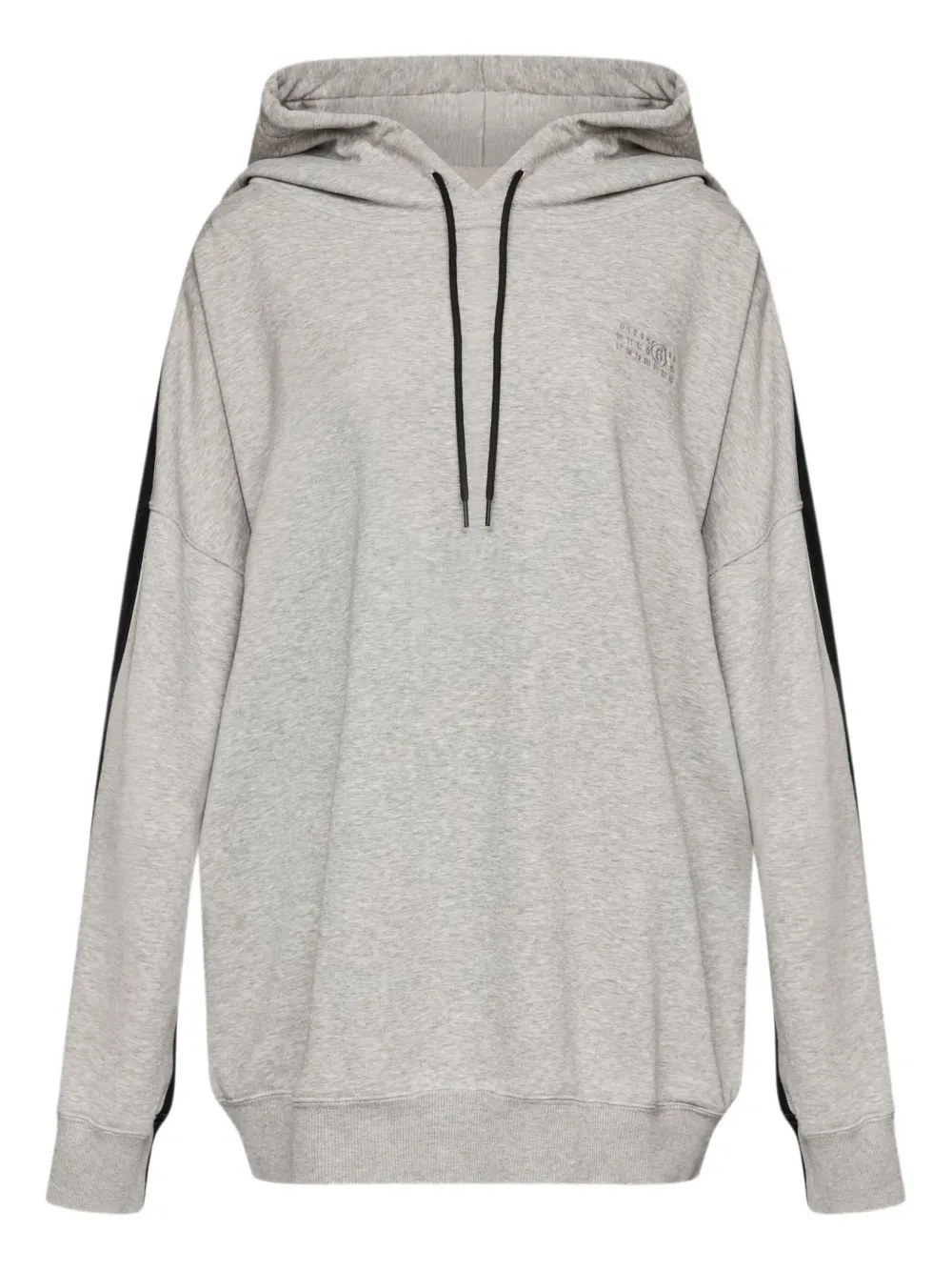 MM6 Maison Margiela Hoodie met getallen patroon Grijs