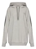 MM6 Maison Margiela numbers-motif hoodie - Grey