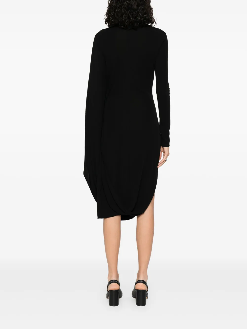 Stella McCartney Jurk met lange mouwen Zwart