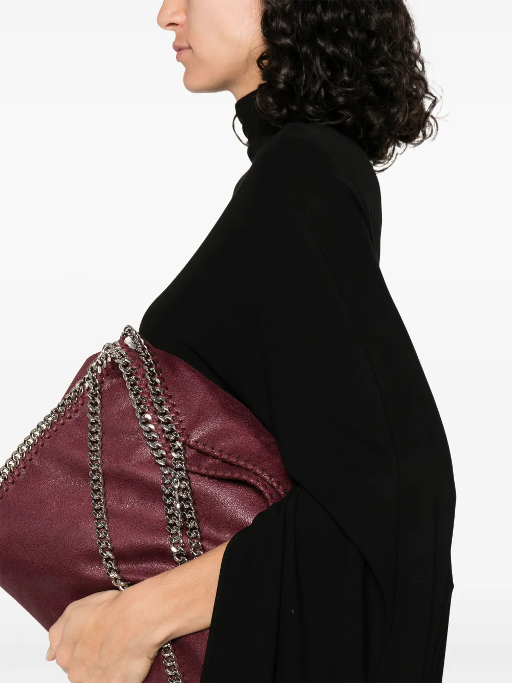 Stella McCartney Jurk met lange mouwen Zwart