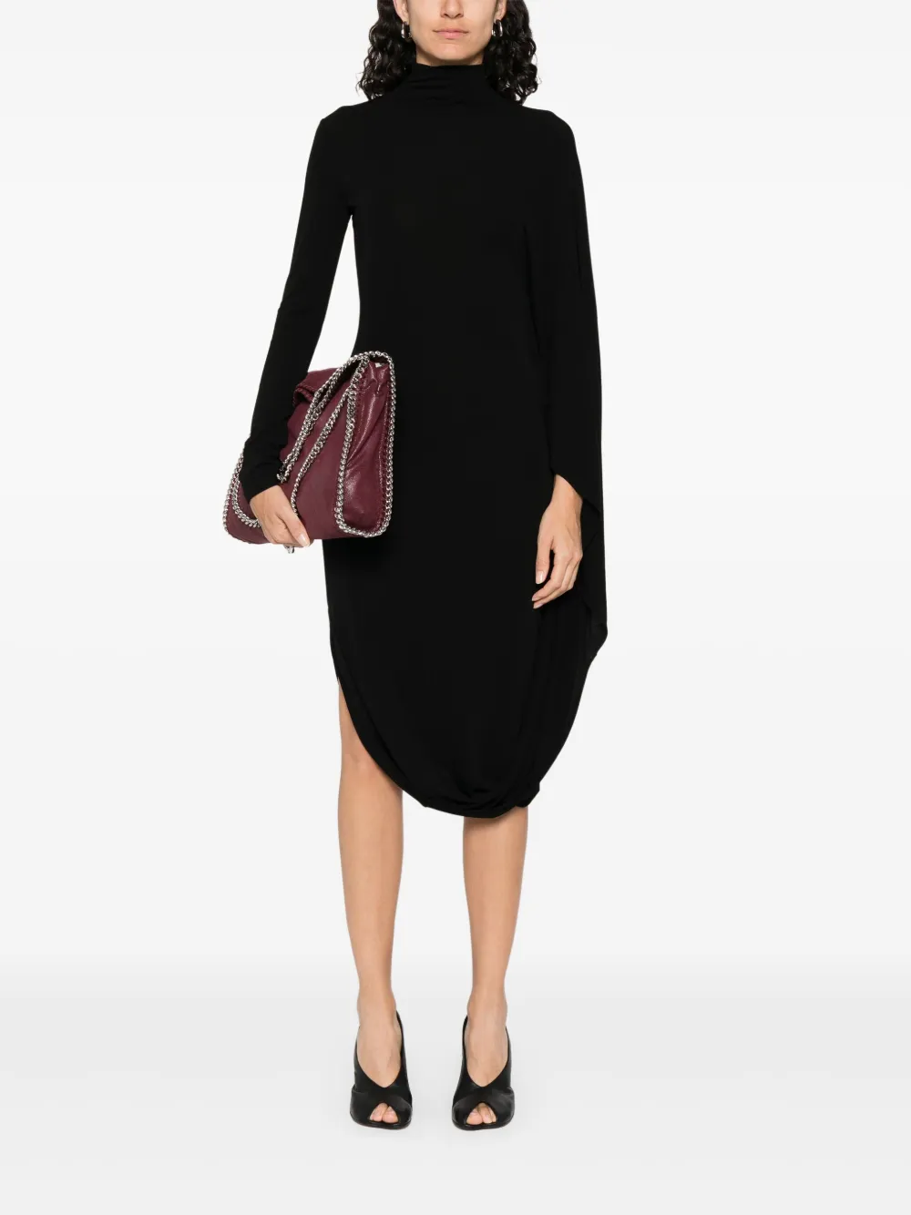 Stella McCartney Jurk met lange mouwen - Zwart
