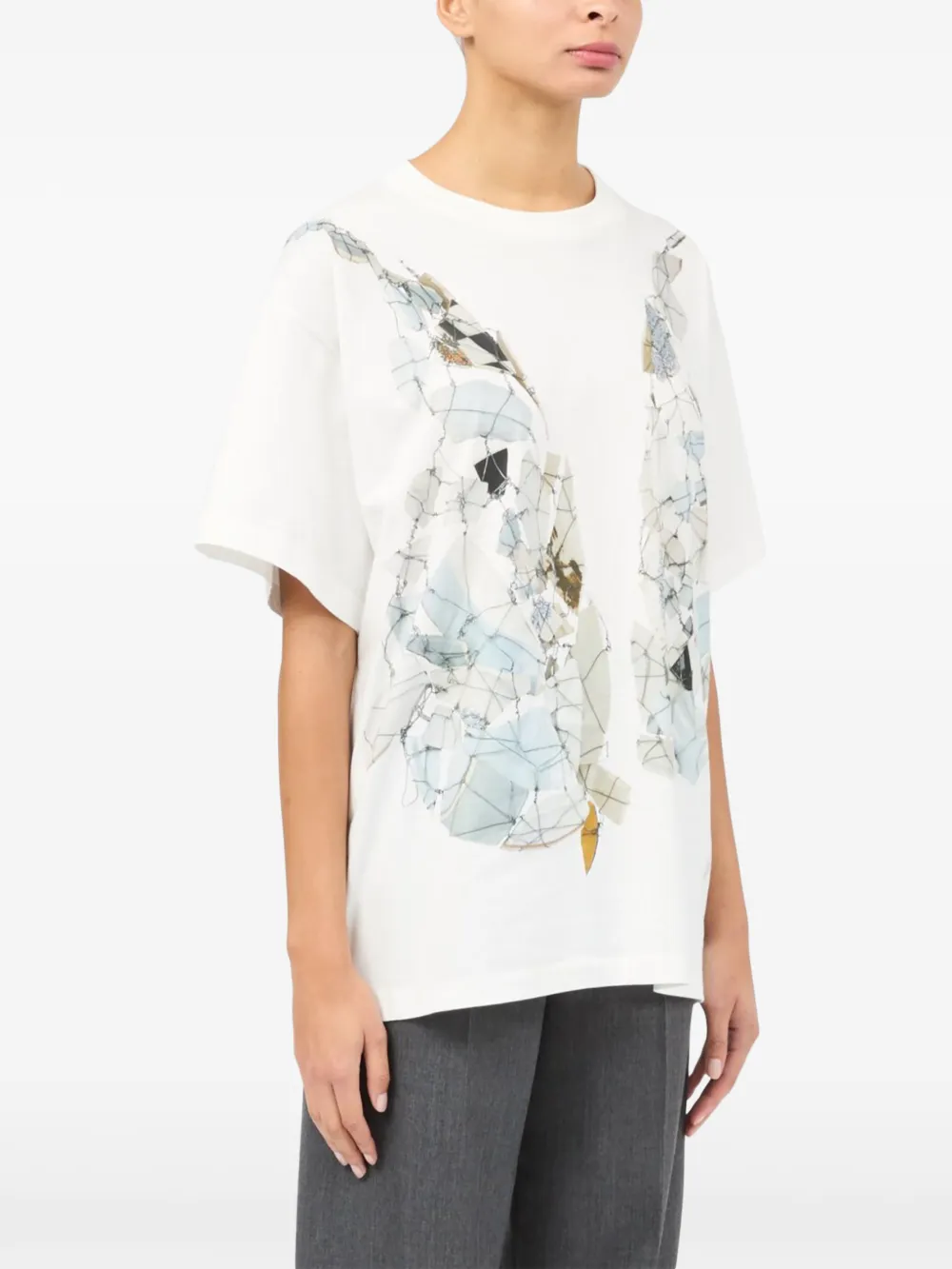 MM6 Maison Margiela Katoenen T-shirt Wit