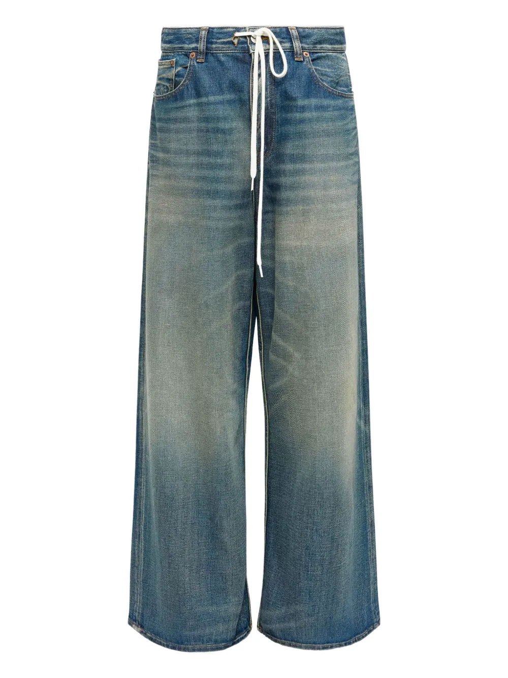wide-leg jeans
