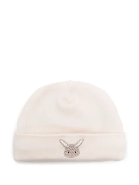 Donsje embroidered-logo beanie hat