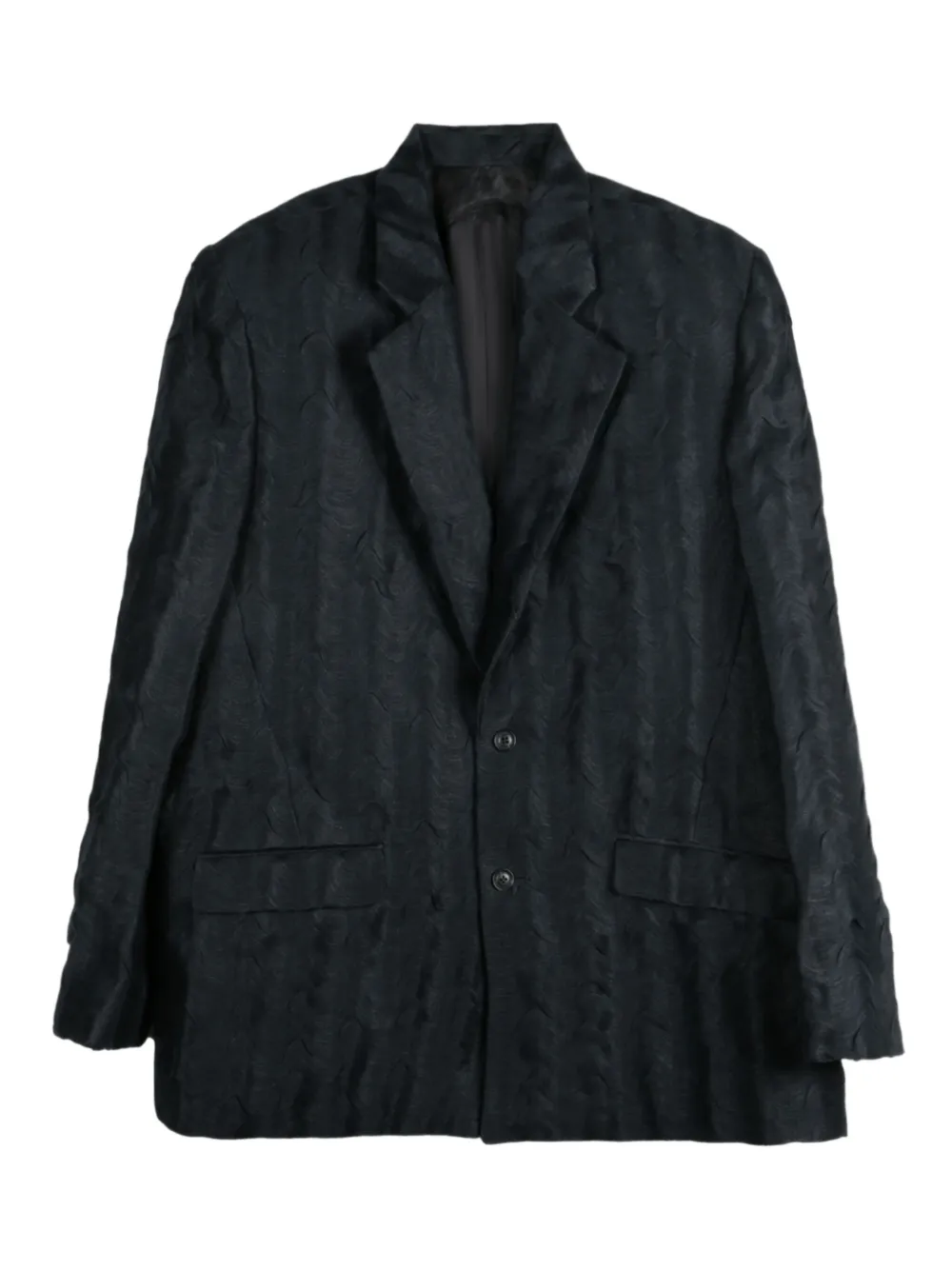 LGN  LOUIS GABRIEL NOUCHI  textured blazer | Black | Image 1