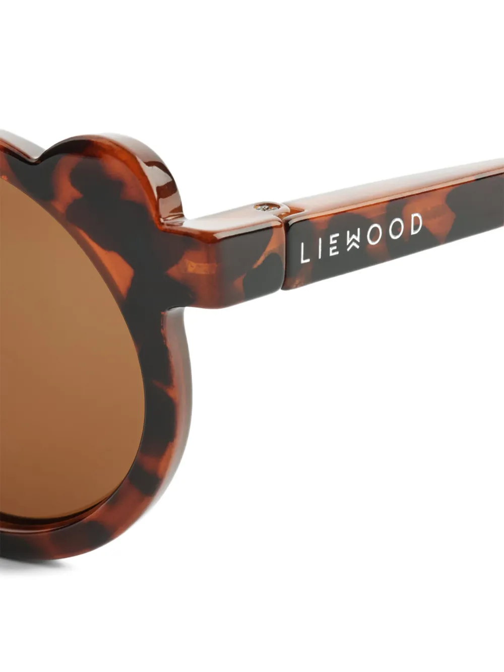 Liewood Zonnebril met logoprint Bruin