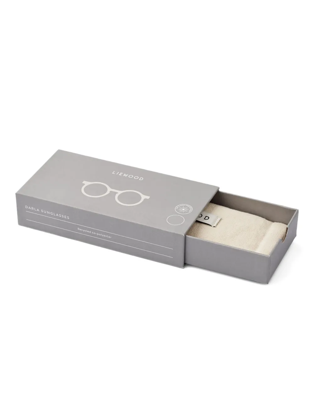 Liewood Zonnebril met logoprint Beige