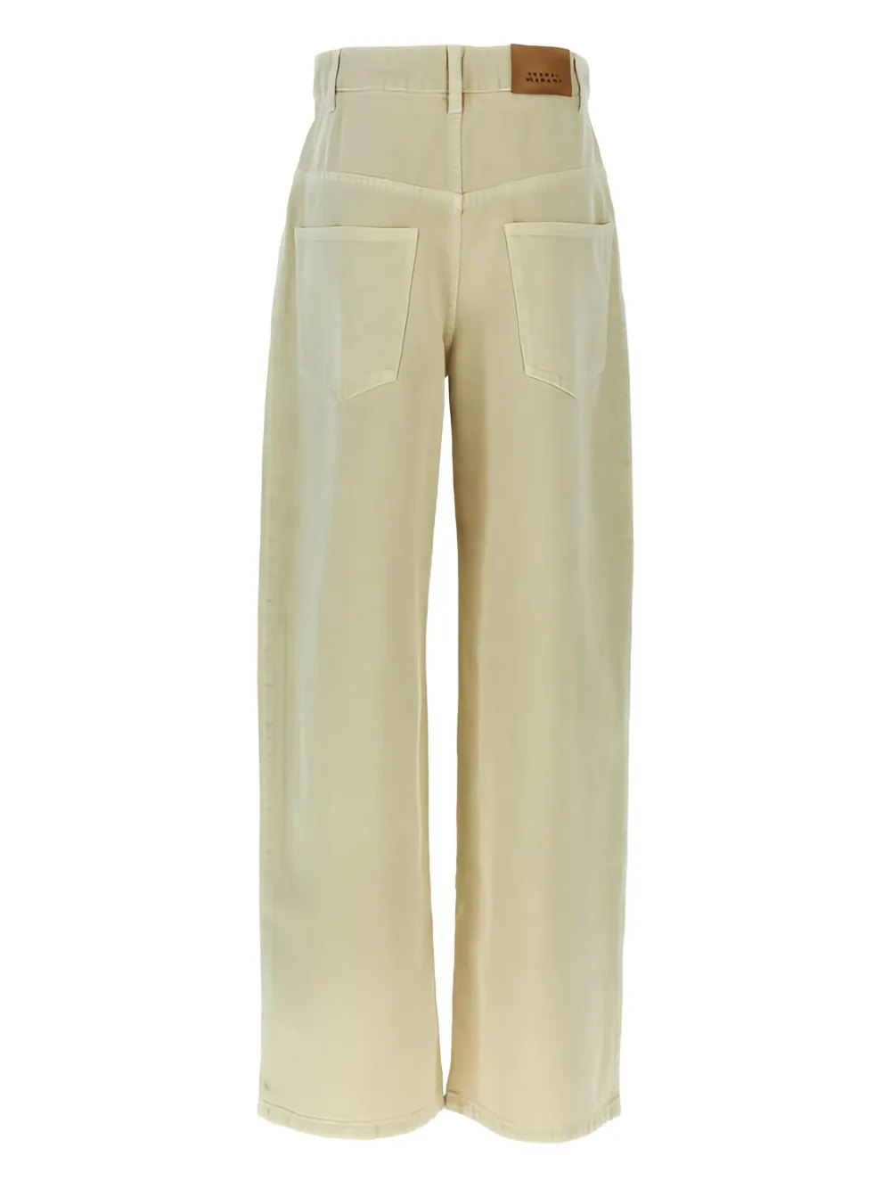 ISABEL MARANT Rachelle pleated pocket trousers - Beige