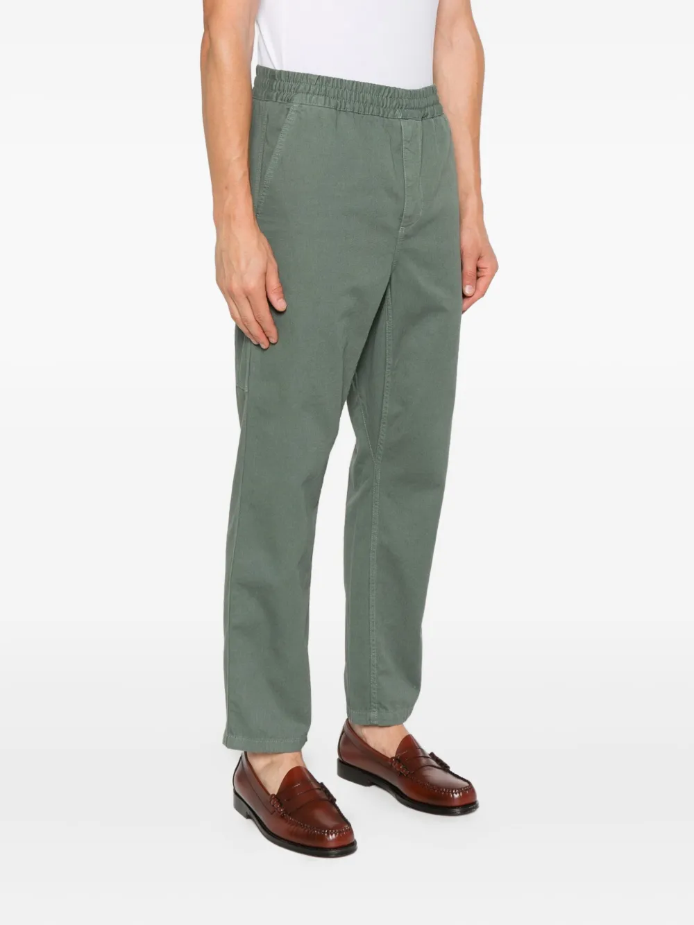 Carhartt WIP Broek met toelopende pijpen Groen