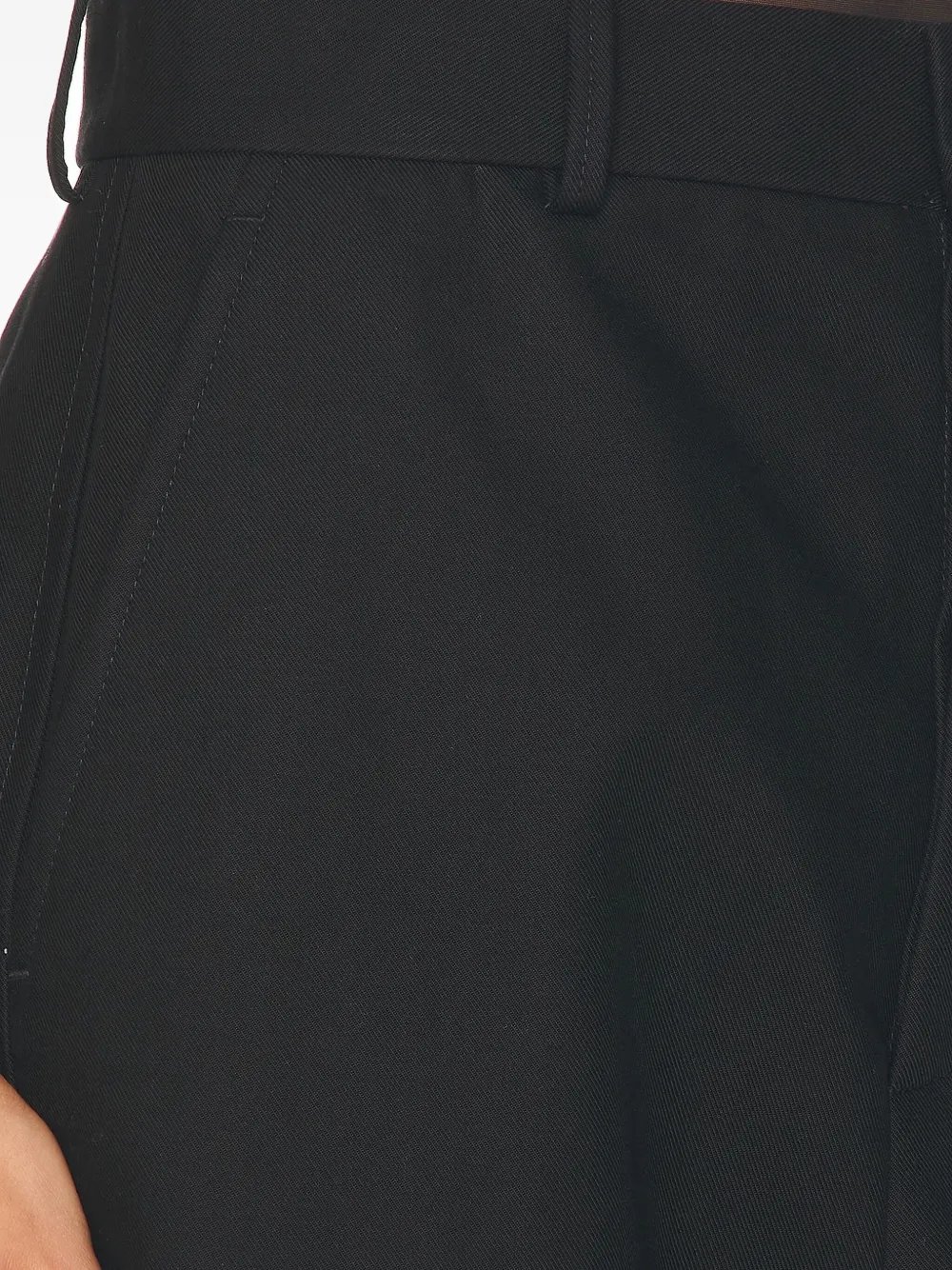Wardrobe.nyc High-waisted Trousers In Black