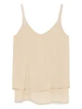 MOUTAKI slub-texture top - Neutrals