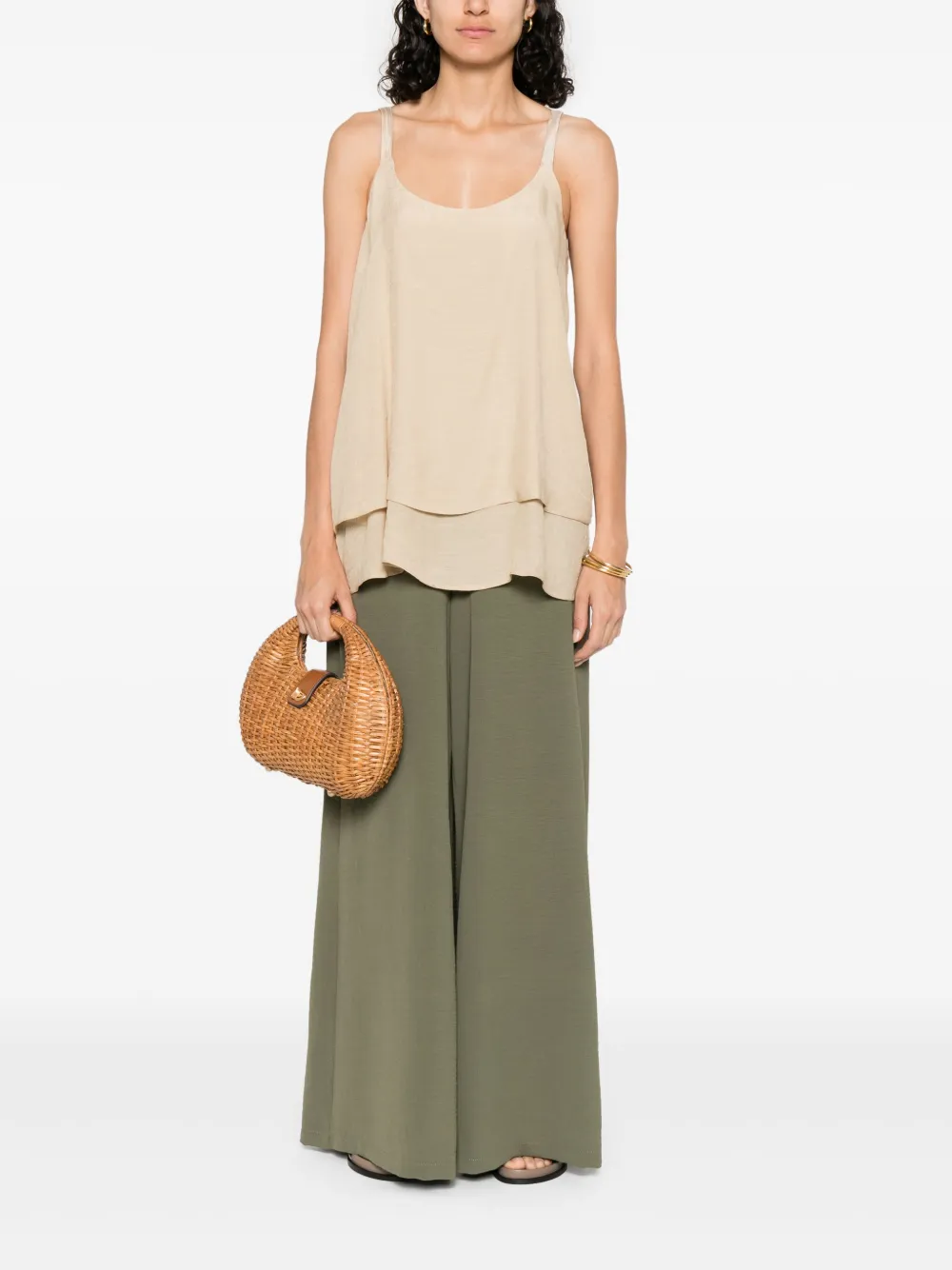 MOUTAKI slub-texture top | Chalecos y camisetas | Image 2