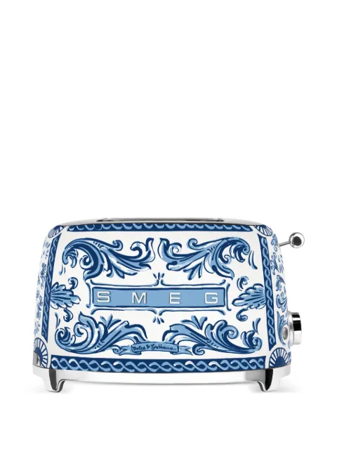 Dolce & Gabbana Casa x SMEG Blu Mediterraneo toaster (19.8cm x 31cm)
