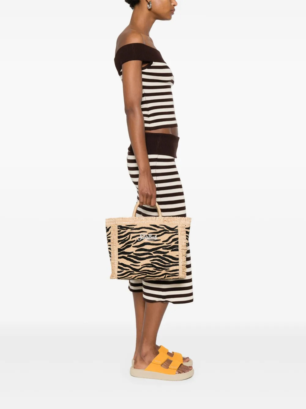 MC2 Saint Barth Colette shopper Beige