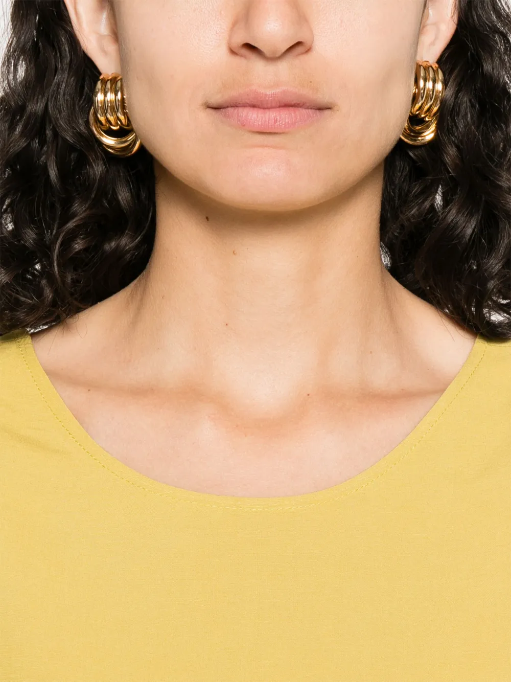 MOUTAKI COTTON-LINEN TOP 