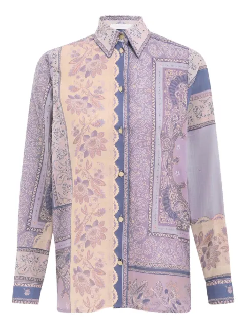 ZIMMERMANN プリント シャツ