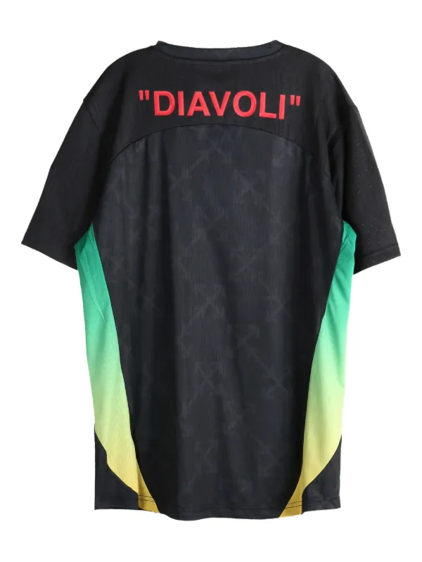 PUMA Ac Milan x Off-White™ Pre-Match T-shirt | Black | FARFETCH