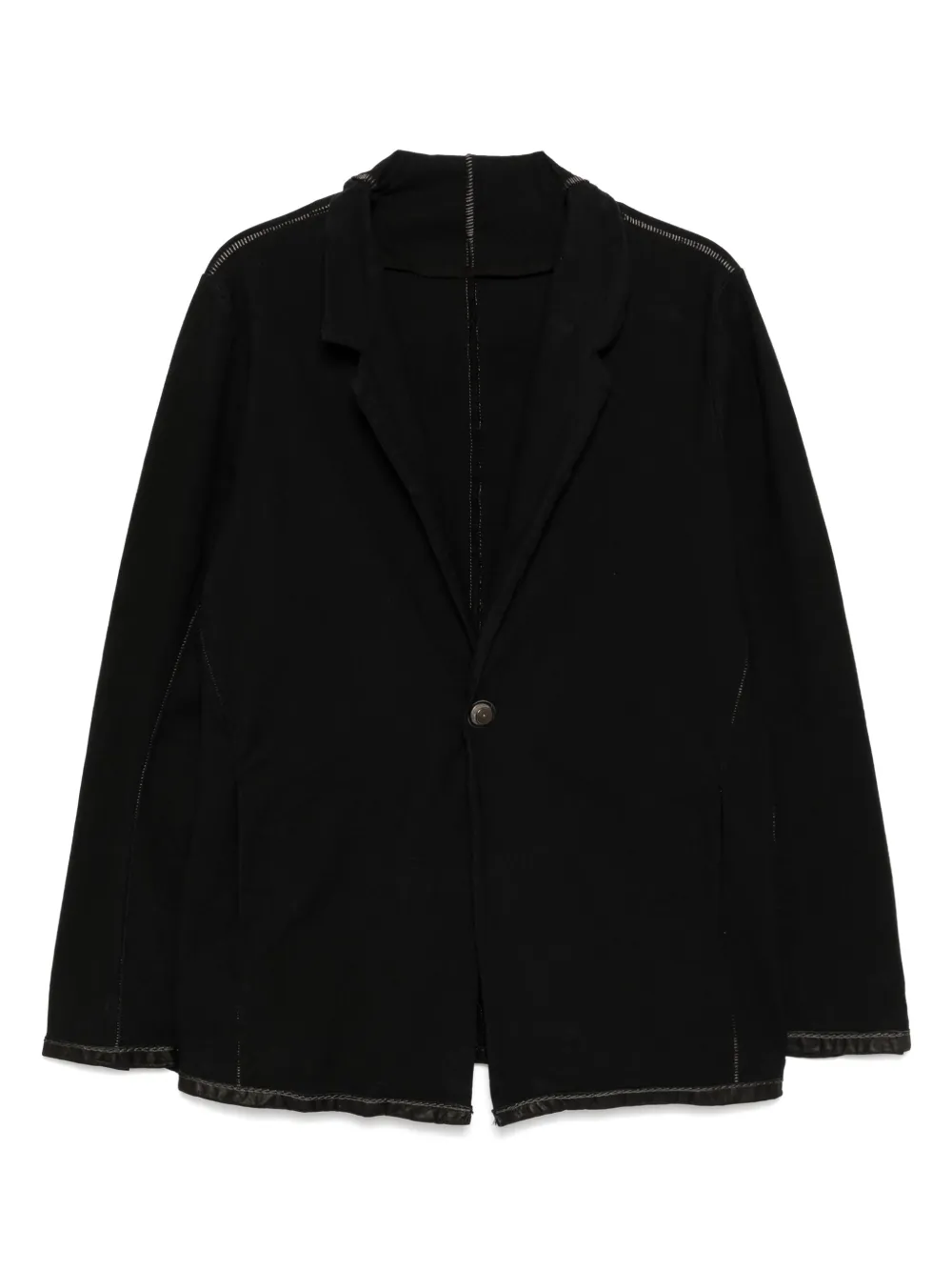 69 BY ISAAC SELLAM long-sleeved blazer | Black | Image 1
