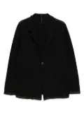 69 BY ISAAC SELLAM long-sleeved blazer - Black