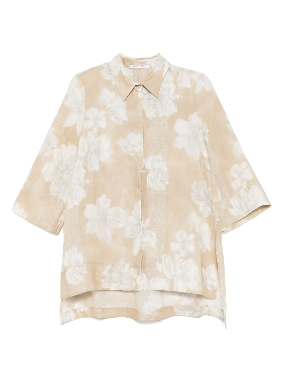 Transit floral-printed shirt Bruin