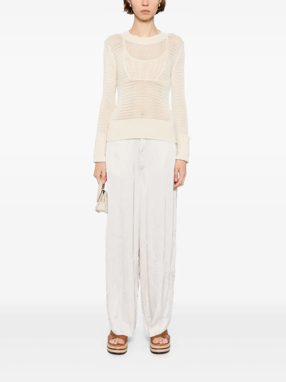 Transit wide-leg trousers - Beige