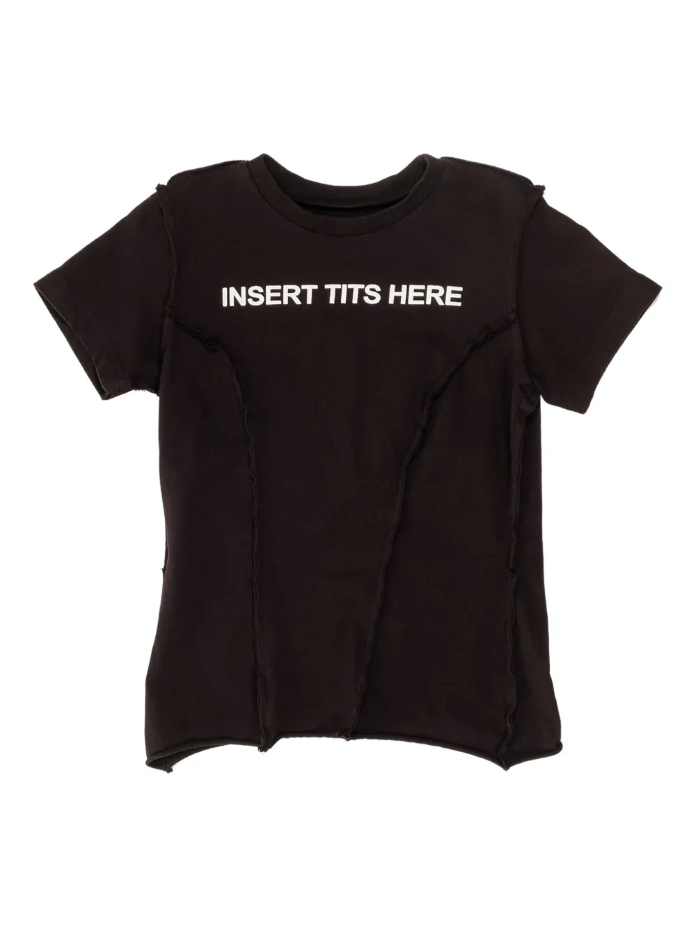 Natasha Zinko T-shirt met print Zwart