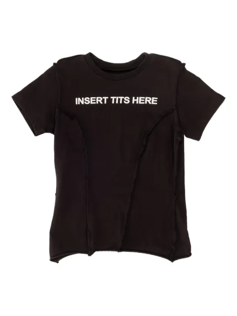Natasha Zinko text-print T-shirt
