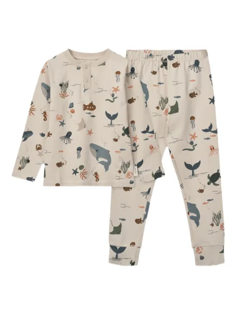 Liewood graphic-print trouser set 