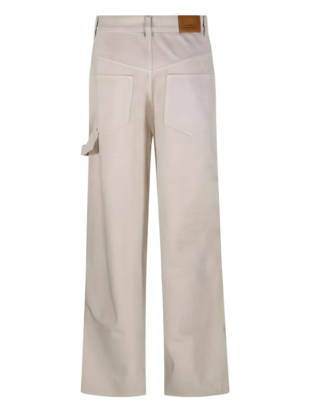 ISABEL MARANT Ophra utility-pocket trousers - Beige
