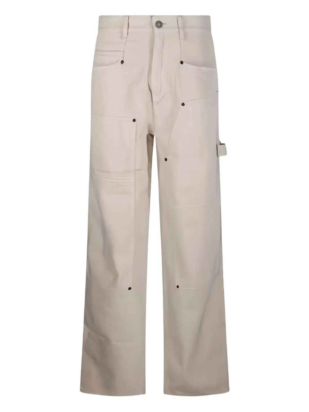 ISABEL MARANT Ophra broek met cargo zak Beige