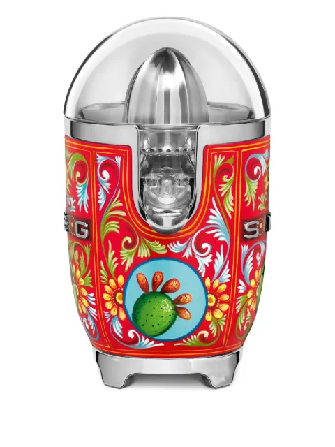 Dolce & Gabbana Casa x SMEG Sicily Is My Love citrus juicer (28.1cm x 16.6cm)