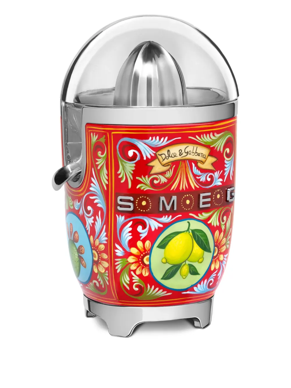 Dolce & Gabbana Casa x SMEG Sicily Is My Love citrus juicer (28.1cm x 16.6cm) | Kitchen Appliances | Image 2