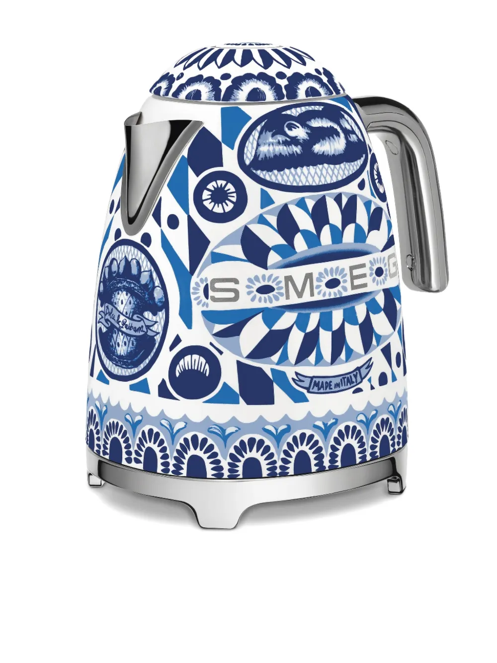 Dolce & Gabbana Casa x SMEG Blue Mediterraneo kettle (1.7lt) | Kitchen Appliances | Image 2