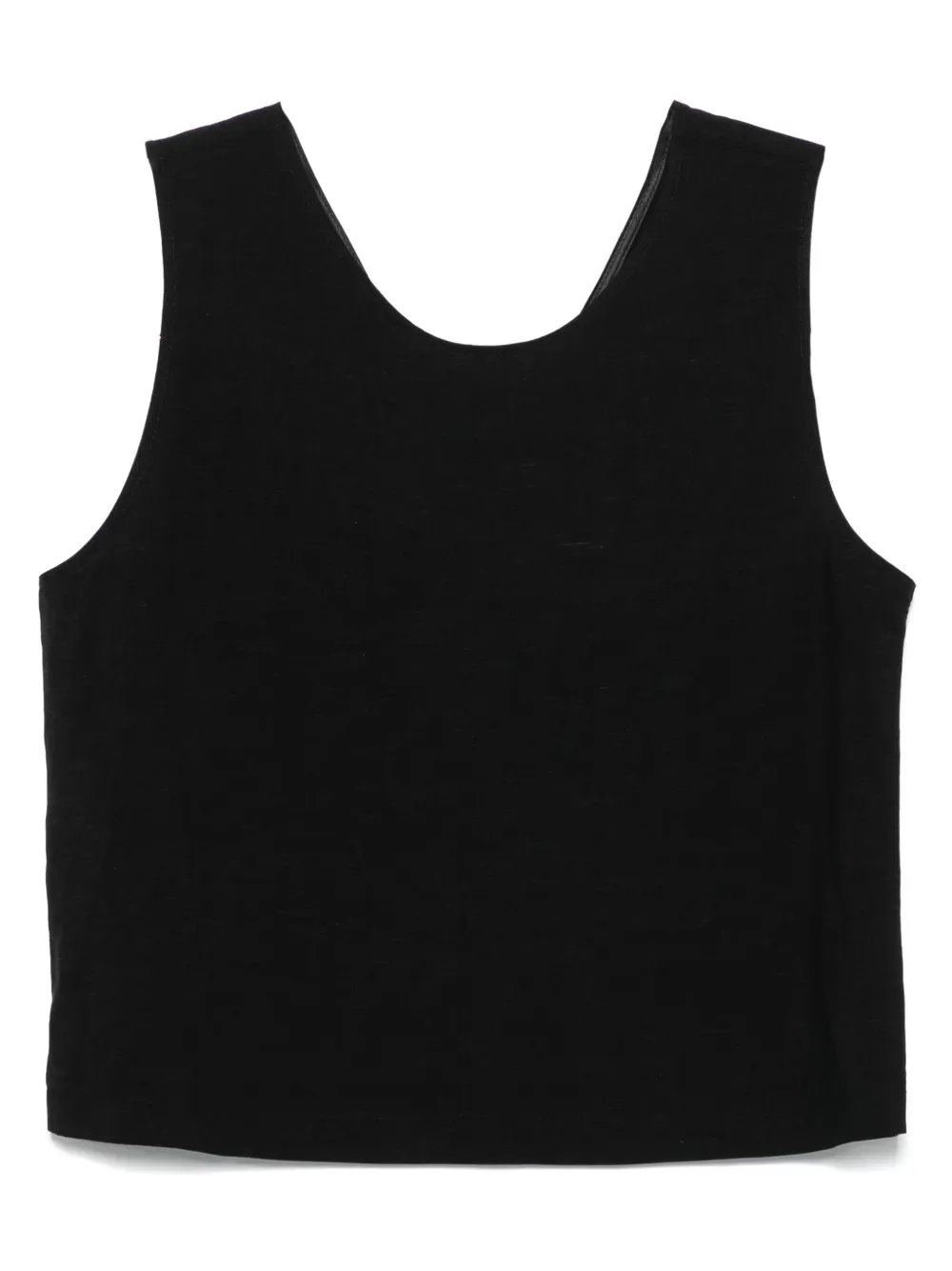 MOUTAKI sleeveless top | Black | Image 1