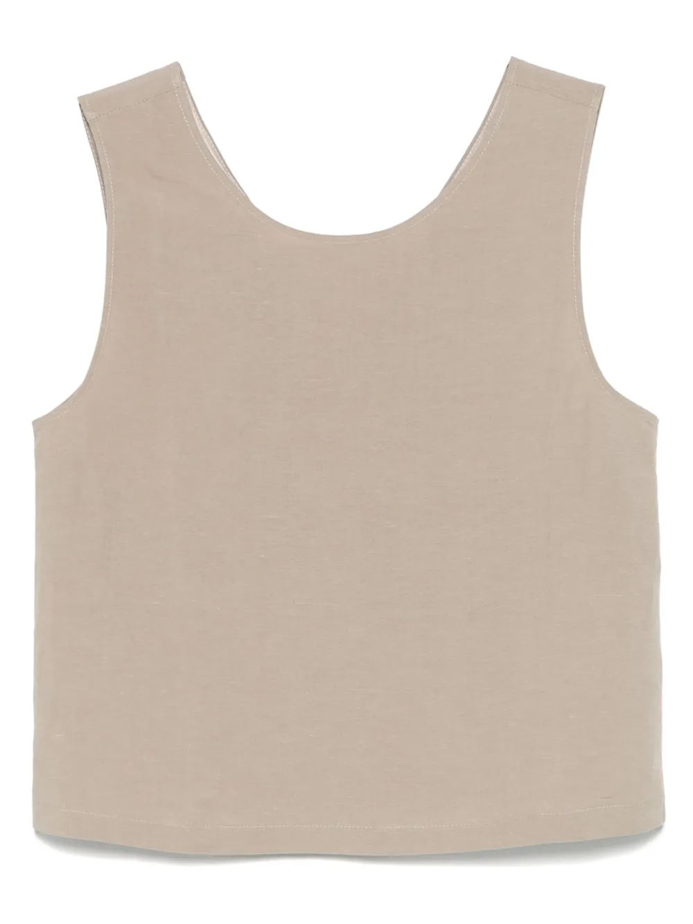 MOUTAKI slub-texture top | Neutrals | Image 1