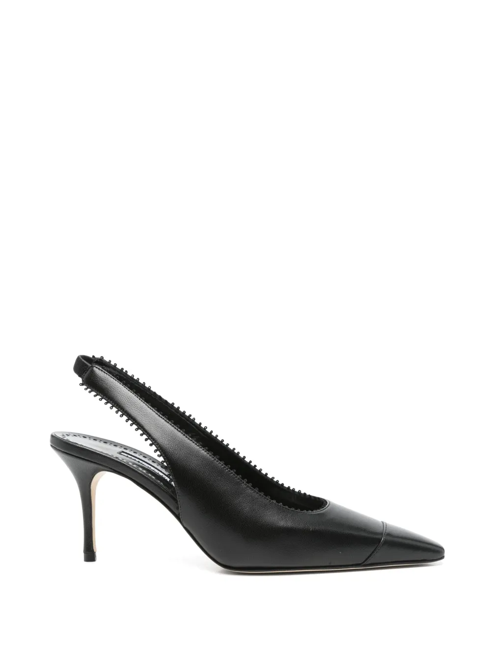 Manolo Blahnik 70mm slingback pumps Black