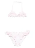 MC2 Saint Barth Kids embroidered bikini - White