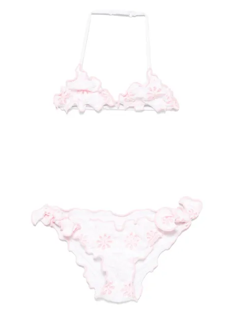 MC2 Saint Barth Kids embroidered bikini 