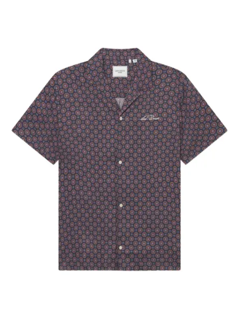 Les Deux geometric-pattern shirt 