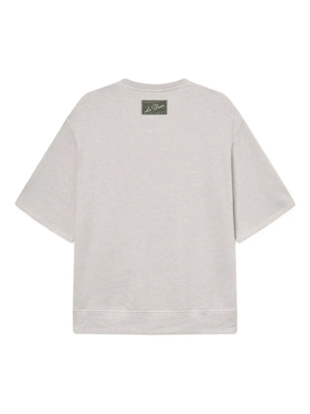 Les Deux T-shirt met logopatch - Grijs